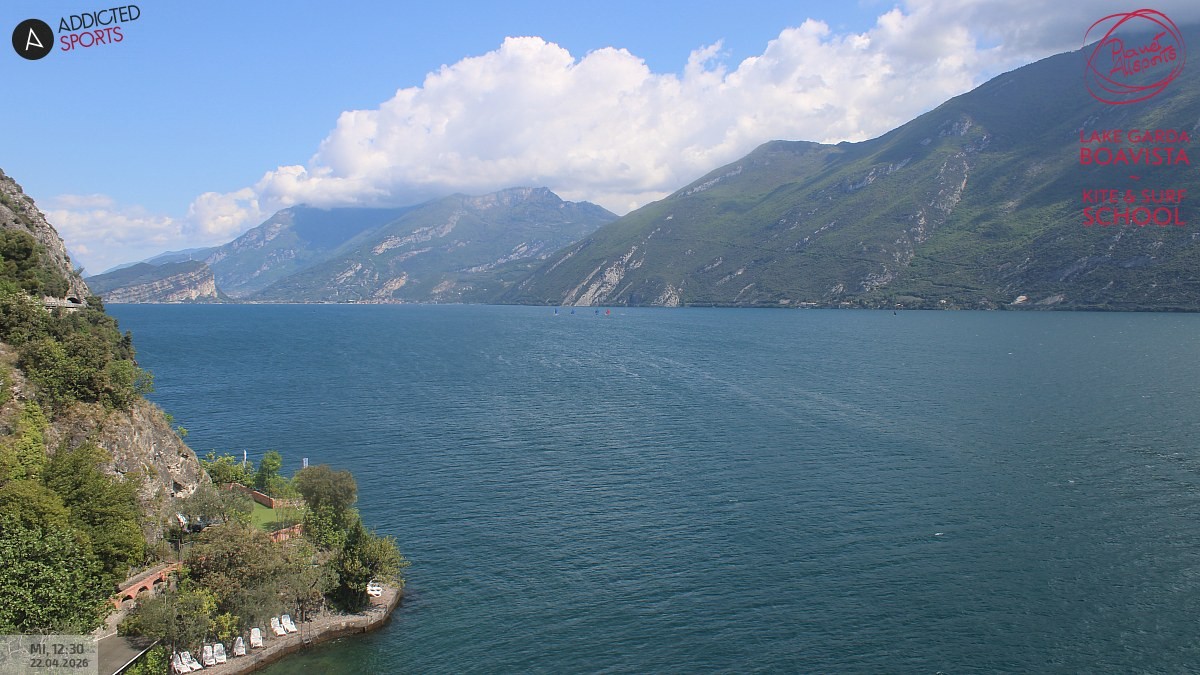 Archiv Foto Webcam Gardasee - Capo Reamol