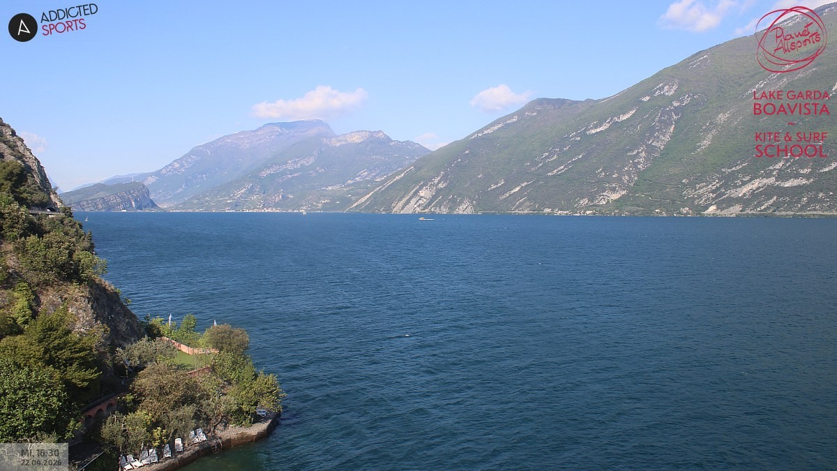 Archiv Foto Webcam Gardasee - Capo Reamol