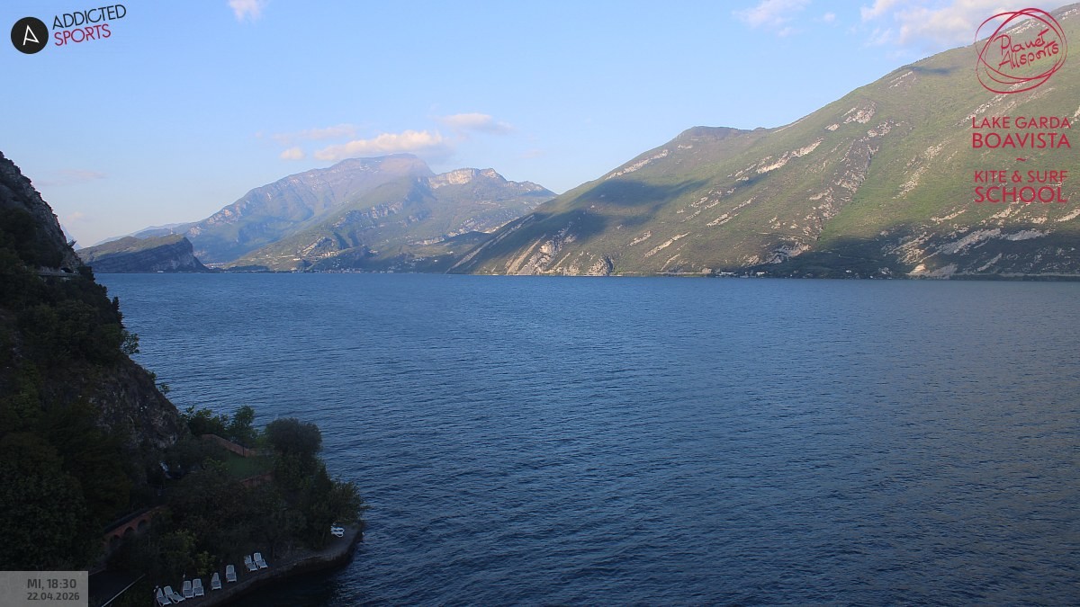 Archiv Foto Webcam Gardasee - Capo Reamol
