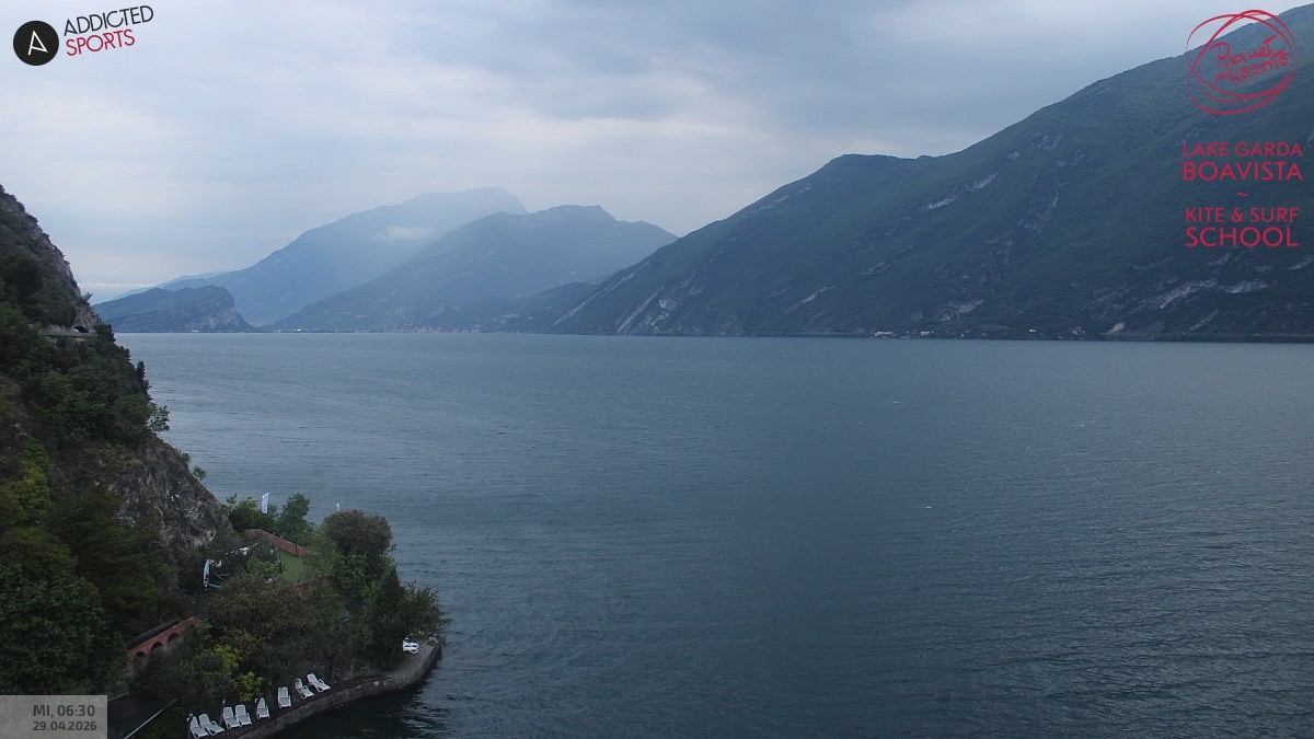 Archiv Foto Webcam Gardasee - Capo Reamol