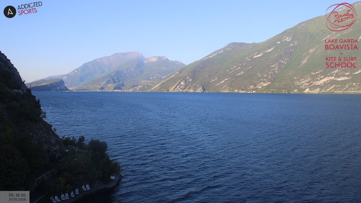 Archiv Foto Webcam Gardasee - Capo Reamol