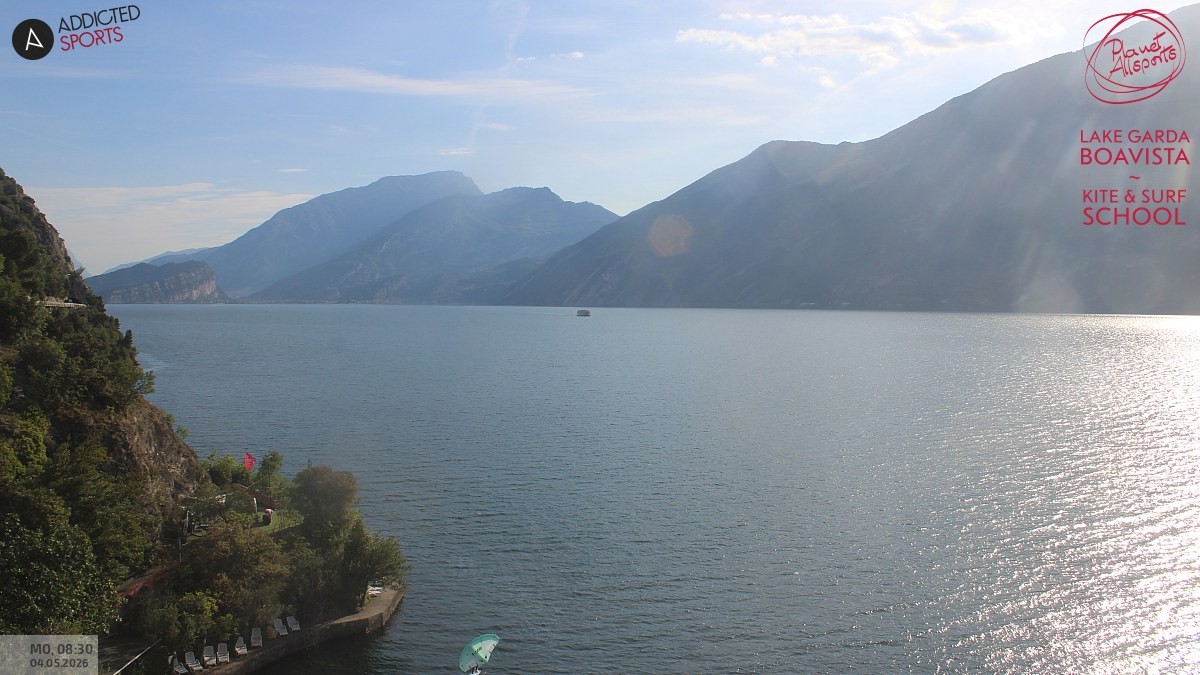 Archiv Foto Webcam Gardasee - Capo Reamol