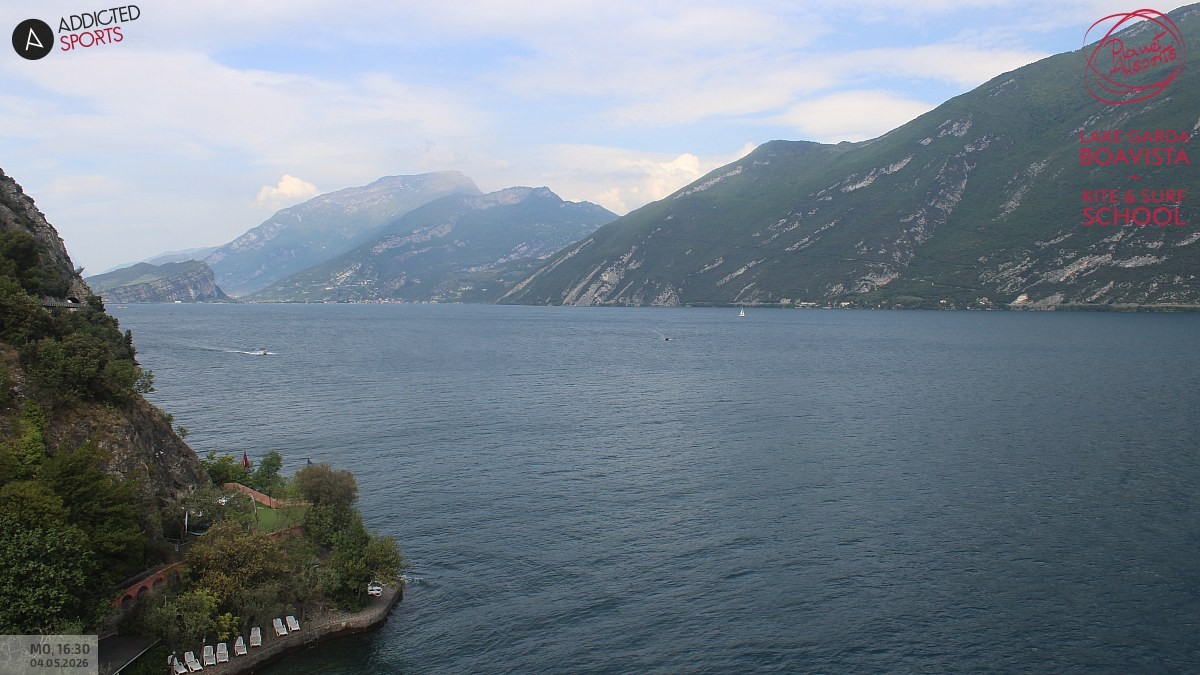Archiv Foto Webcam Gardasee - Capo Reamol