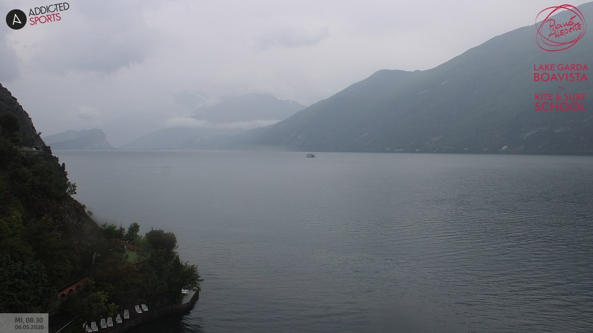 Archiv Foto Webcam Gardasee - Capo Reamol