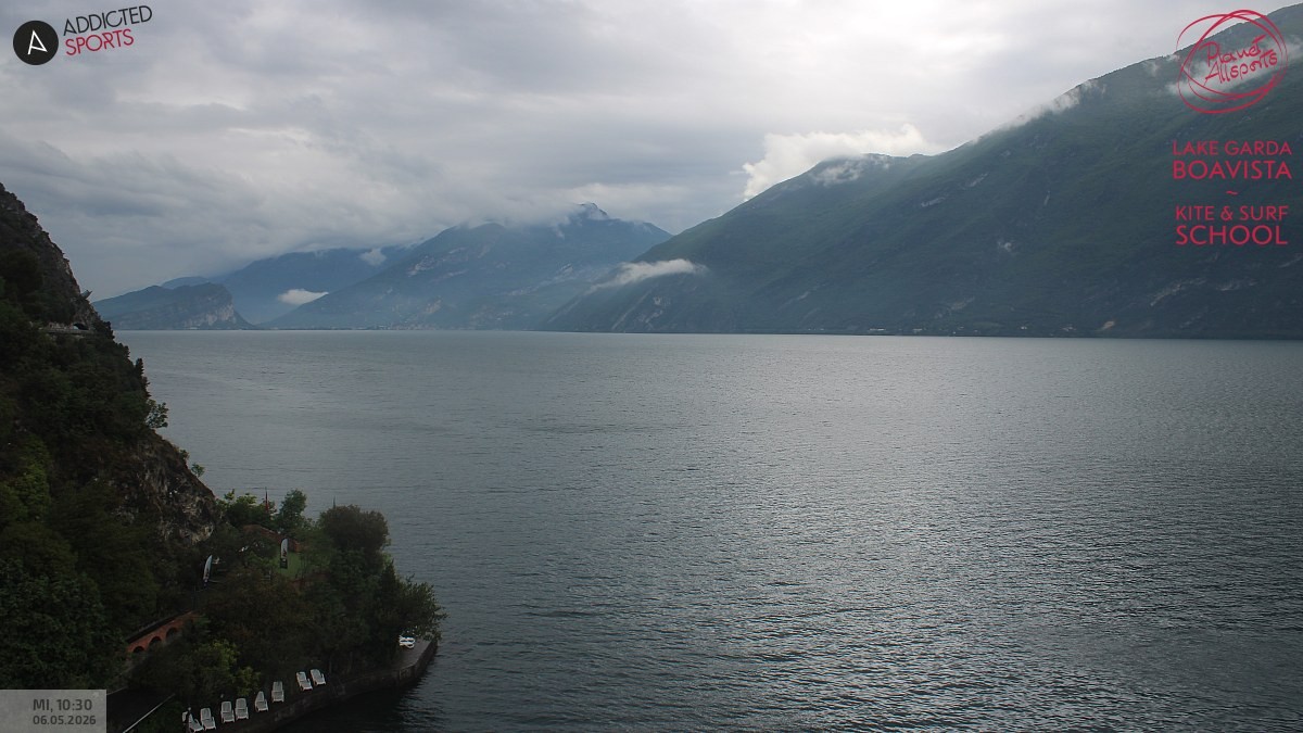 Archived image Webcam Lake Garda - Capo Reamol