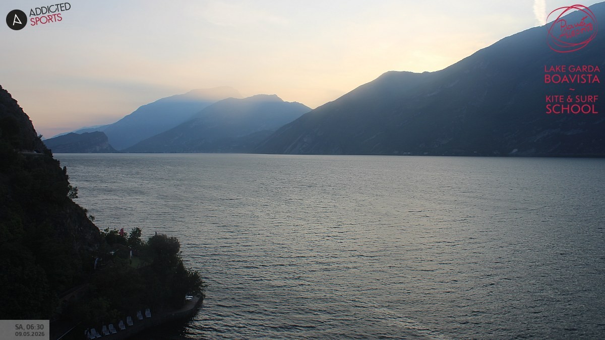 Archiv Foto Webcam Gardasee - Capo Reamol