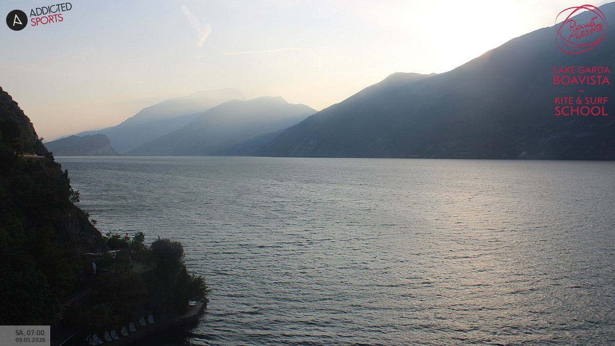 Archiv Foto Webcam Gardasee - Capo Reamol