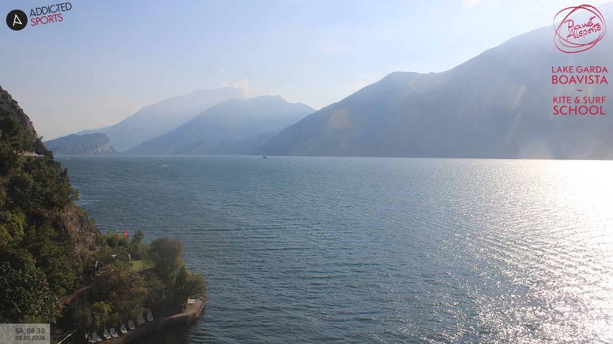 Archiv Foto Webcam Gardasee - Capo Reamol