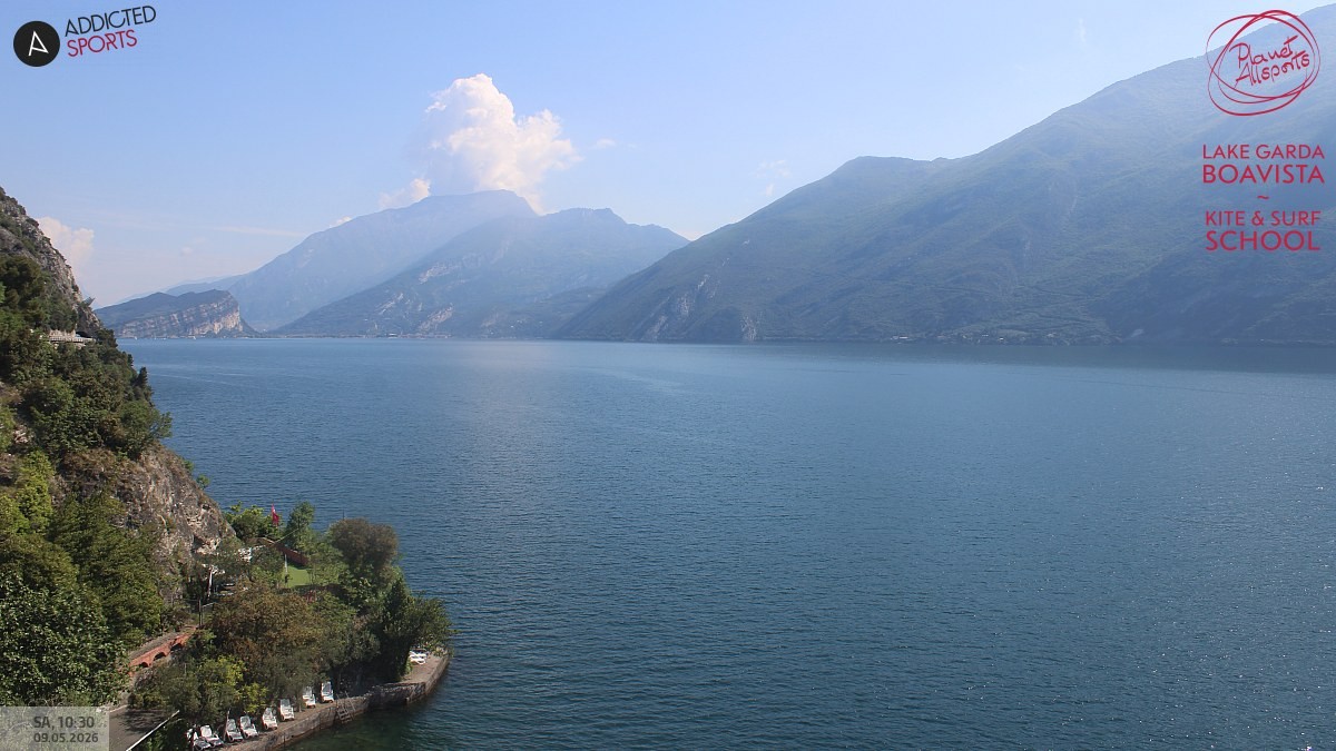 Archived image Webcam Lake Garda - Capo Reamol