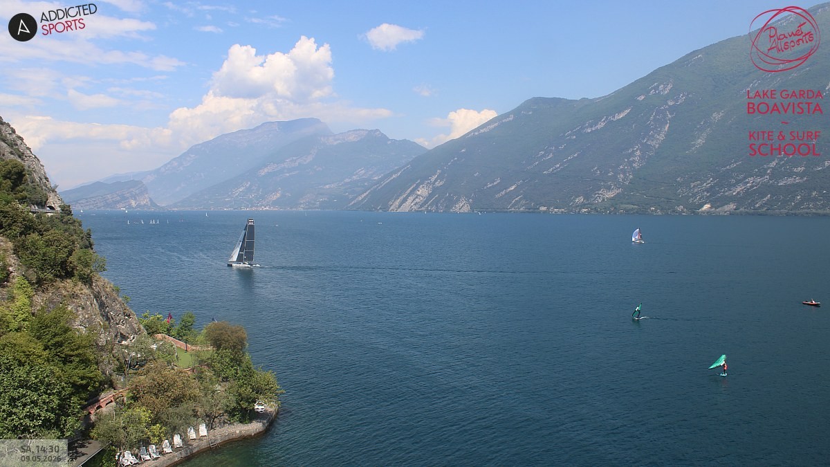 Archived image Webcam Lake Garda - Capo Reamol