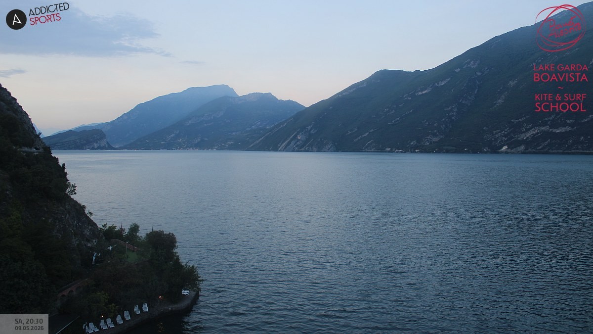 Archiv Foto Webcam Gardasee - Capo Reamol