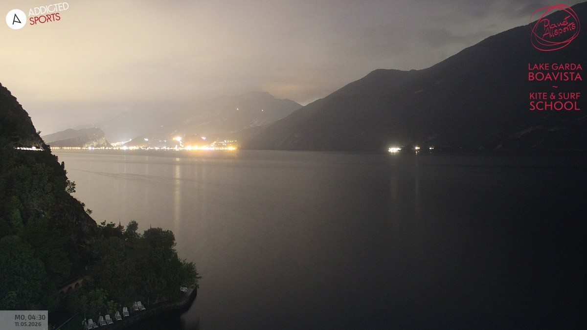Archiv Foto Webcam Gardasee - Capo Reamol
