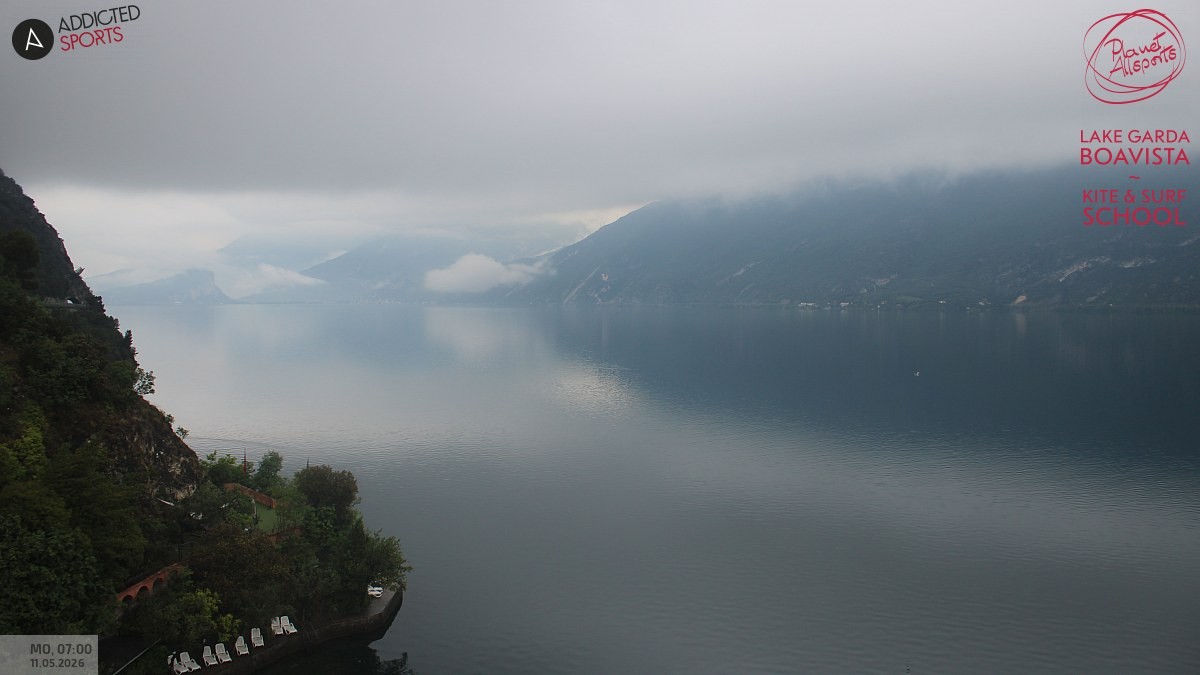Archiv Foto Webcam Gardasee - Capo Reamol
