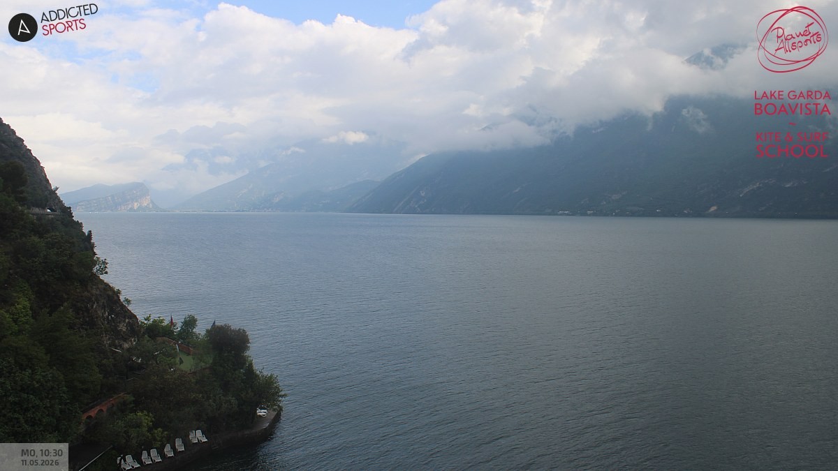 Archiv Foto Webcam Gardasee - Capo Reamol