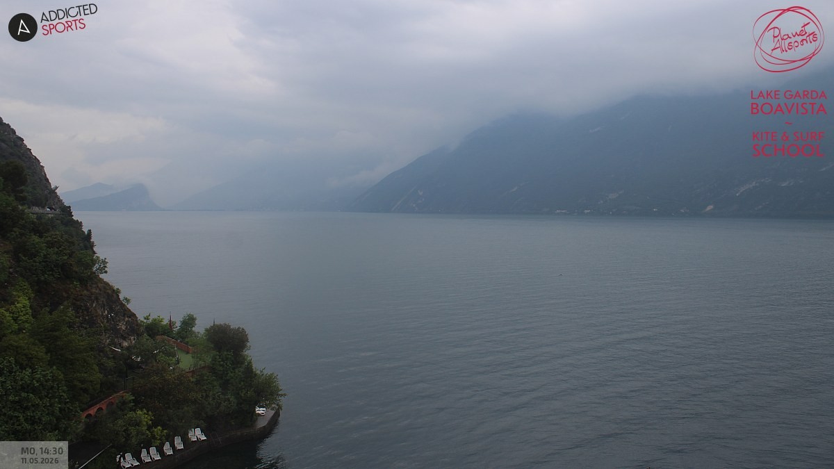 Archiv Foto Webcam Gardasee - Capo Reamol