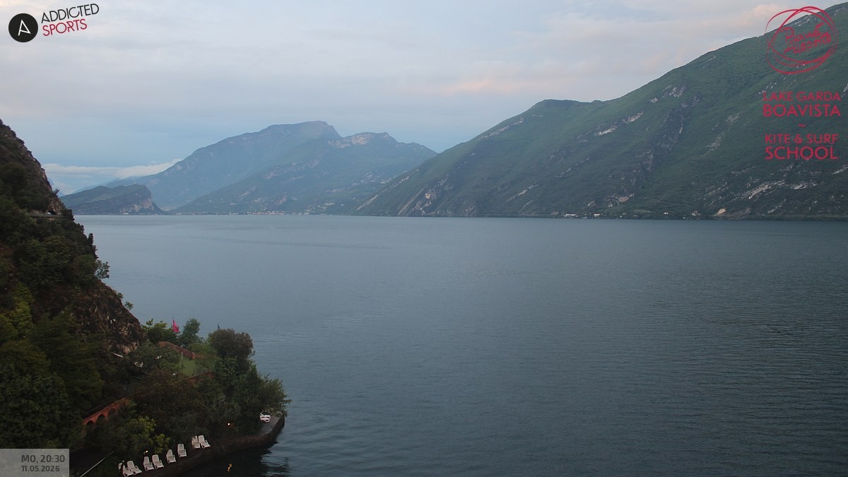 Archiv Foto Webcam Gardasee - Capo Reamol