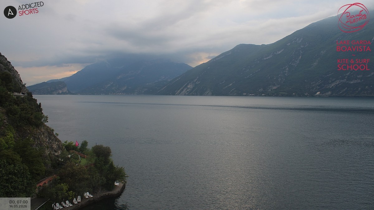 Archiv Foto Webcam Gardasee - Capo Reamol