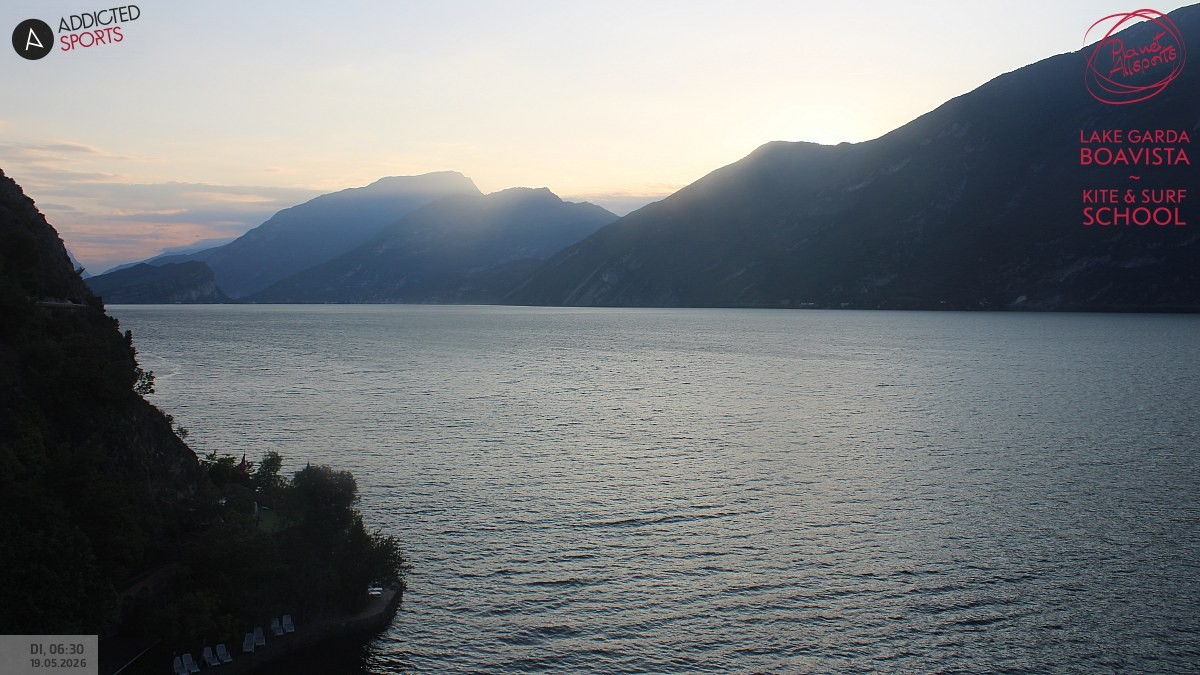 Archiv Foto Webcam Gardasee - Capo Reamol