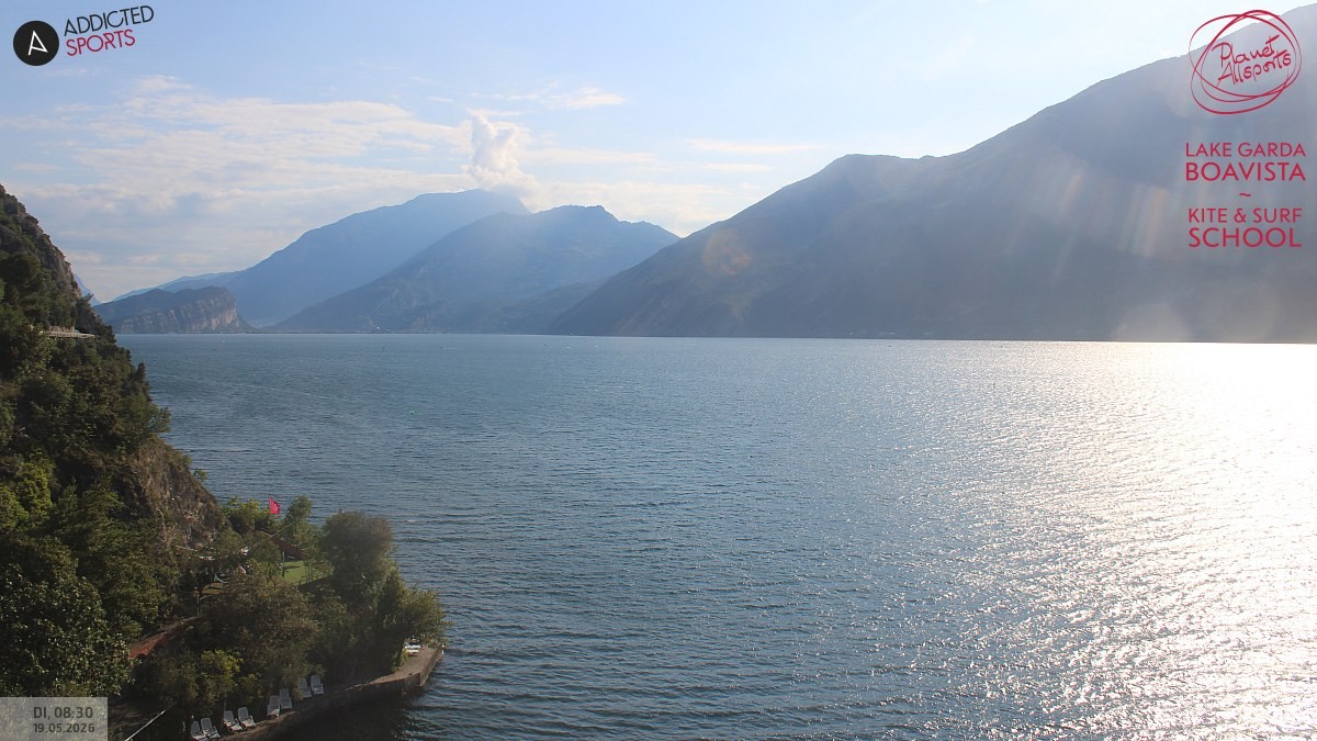 Archiv Foto Webcam Gardasee - Capo Reamol