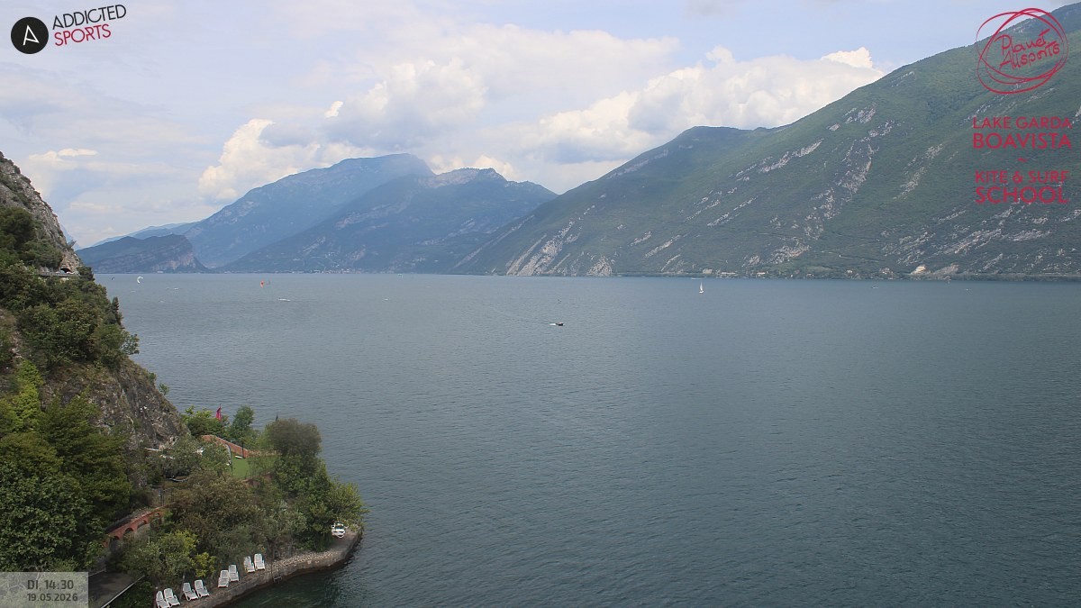 Archiv Foto Webcam Gardasee - Capo Reamol