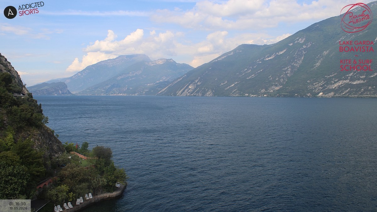 Archiv Foto Webcam Gardasee - Capo Reamol