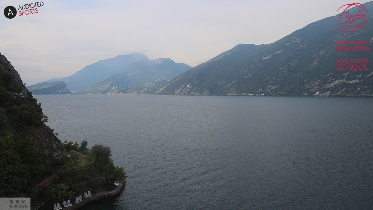 Archiv Foto Webcam Gardasee - Capo Reamol