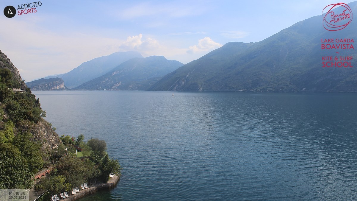 Archived image Webcam Lake Garda - Capo Reamol