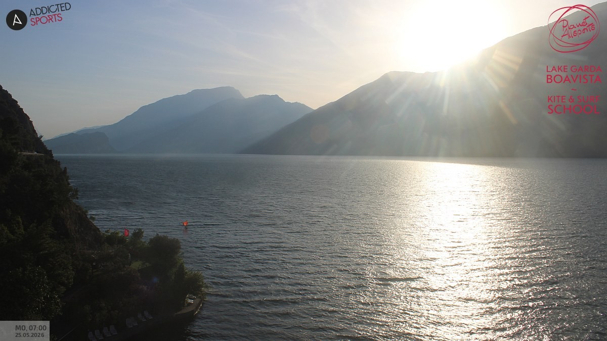 Archiv Foto Webcam Gardasee - Capo Reamol