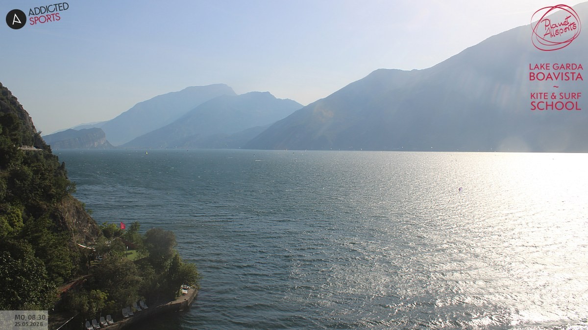 Archiv Foto Webcam Gardasee - Capo Reamol