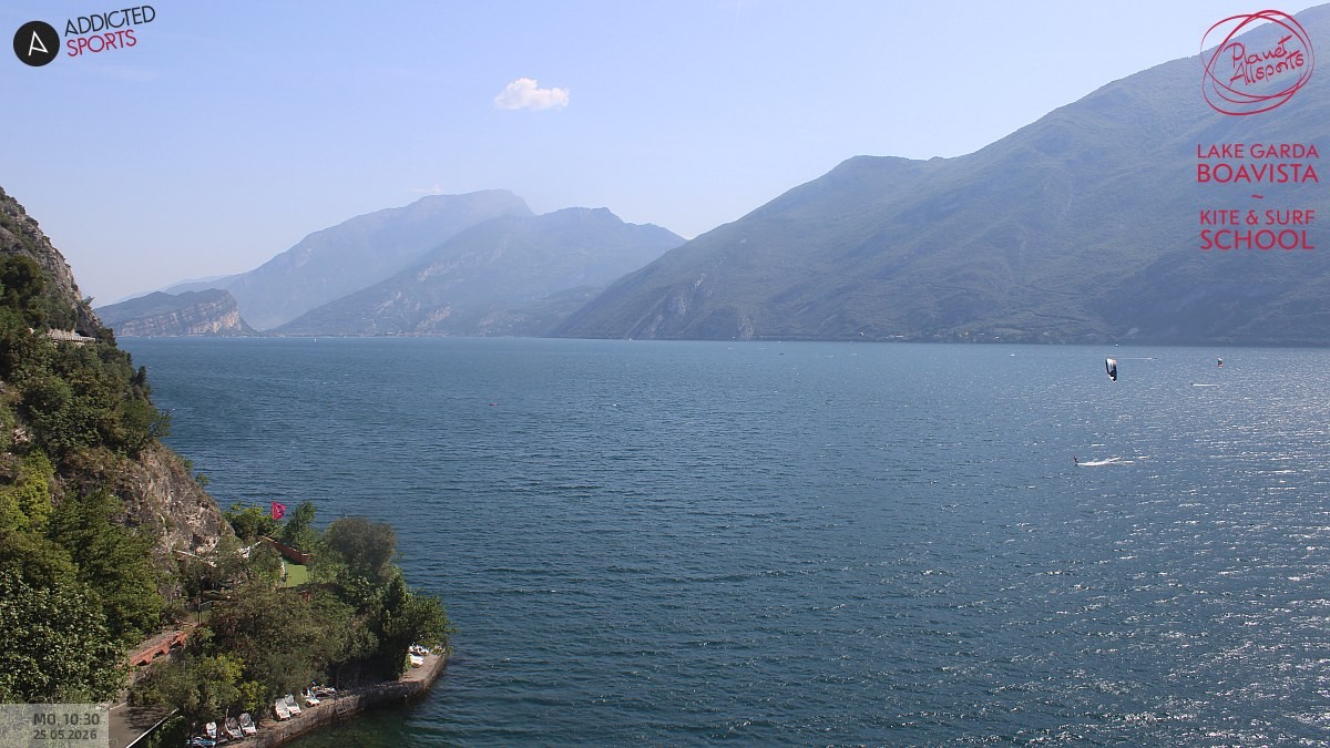Archiv Foto Webcam Gardasee - Capo Reamol