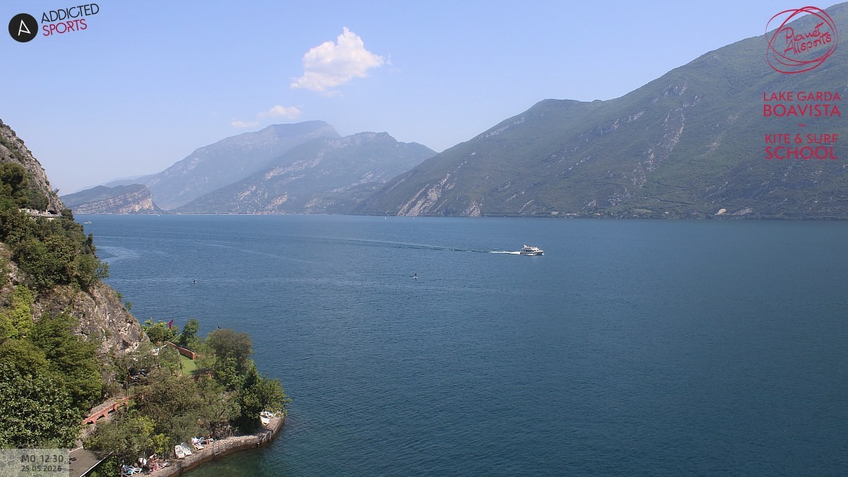 Archiv Foto Webcam Gardasee - Capo Reamol