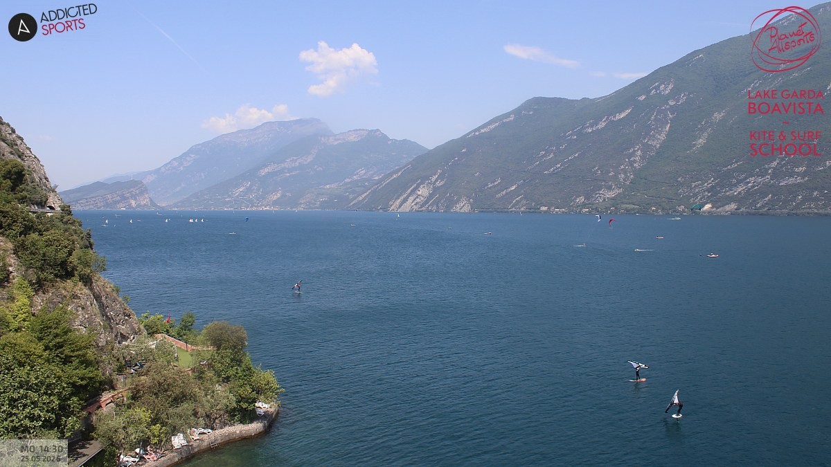 Archiv Foto Webcam Gardasee - Capo Reamol