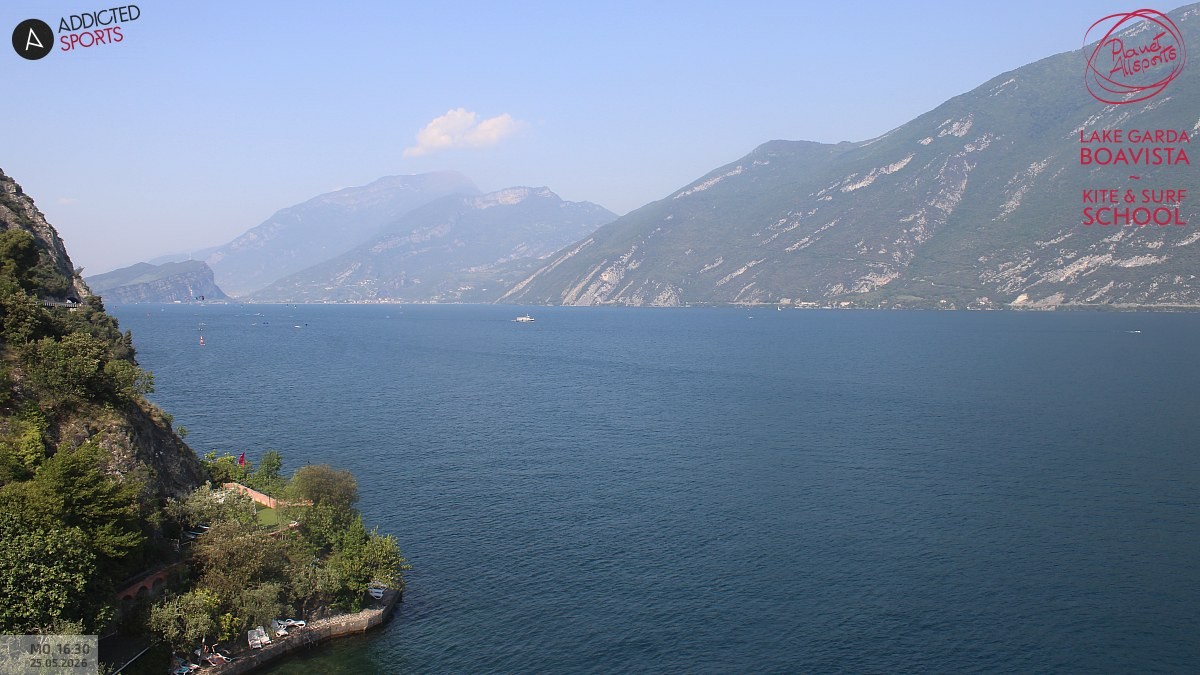 Archiv Foto Webcam Gardasee - Capo Reamol