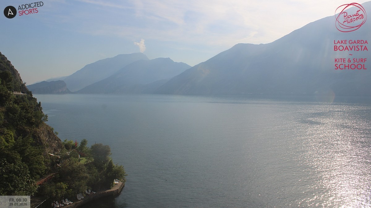 Archiv Foto Webcam Gardasee - Capo Reamol