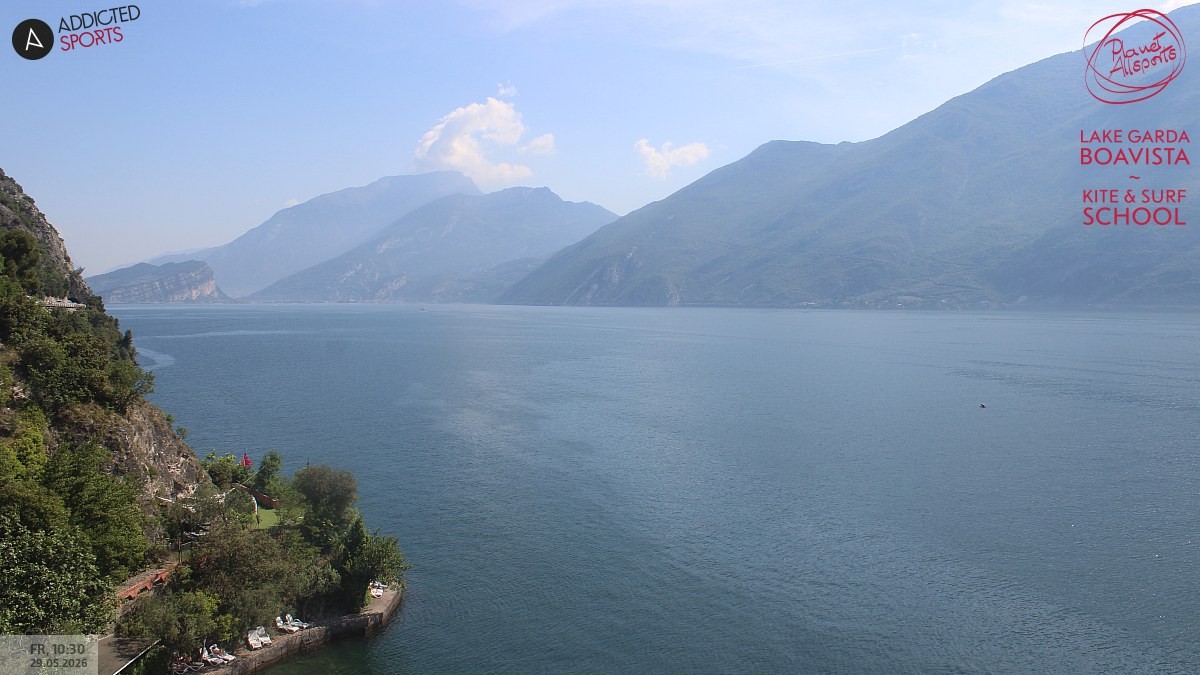Archiv Foto Webcam Gardasee - Capo Reamol