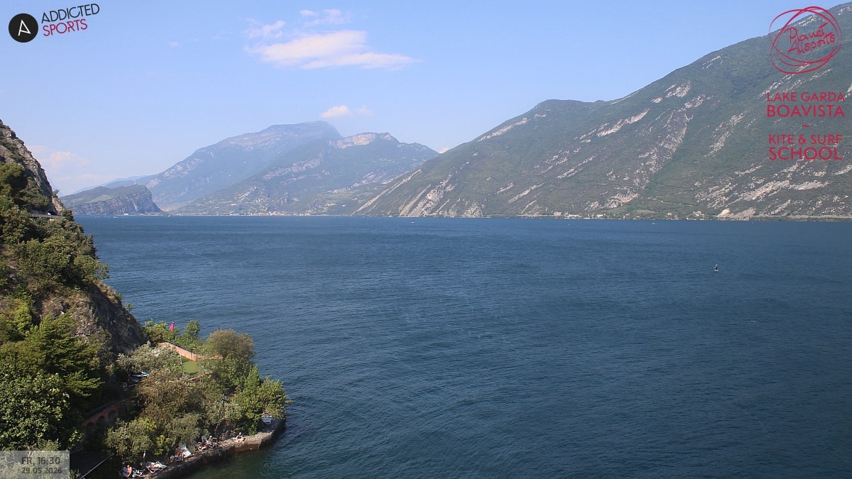 Archiv Foto Webcam Gardasee - Capo Reamol