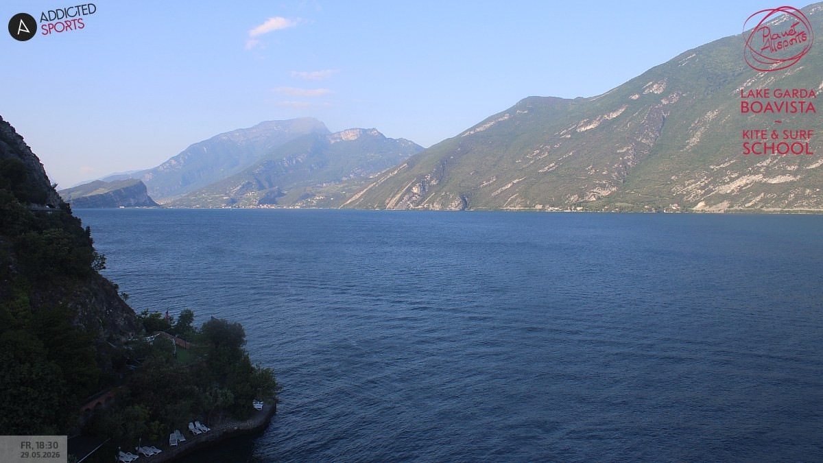 Archiv Foto Webcam Gardasee - Capo Reamol