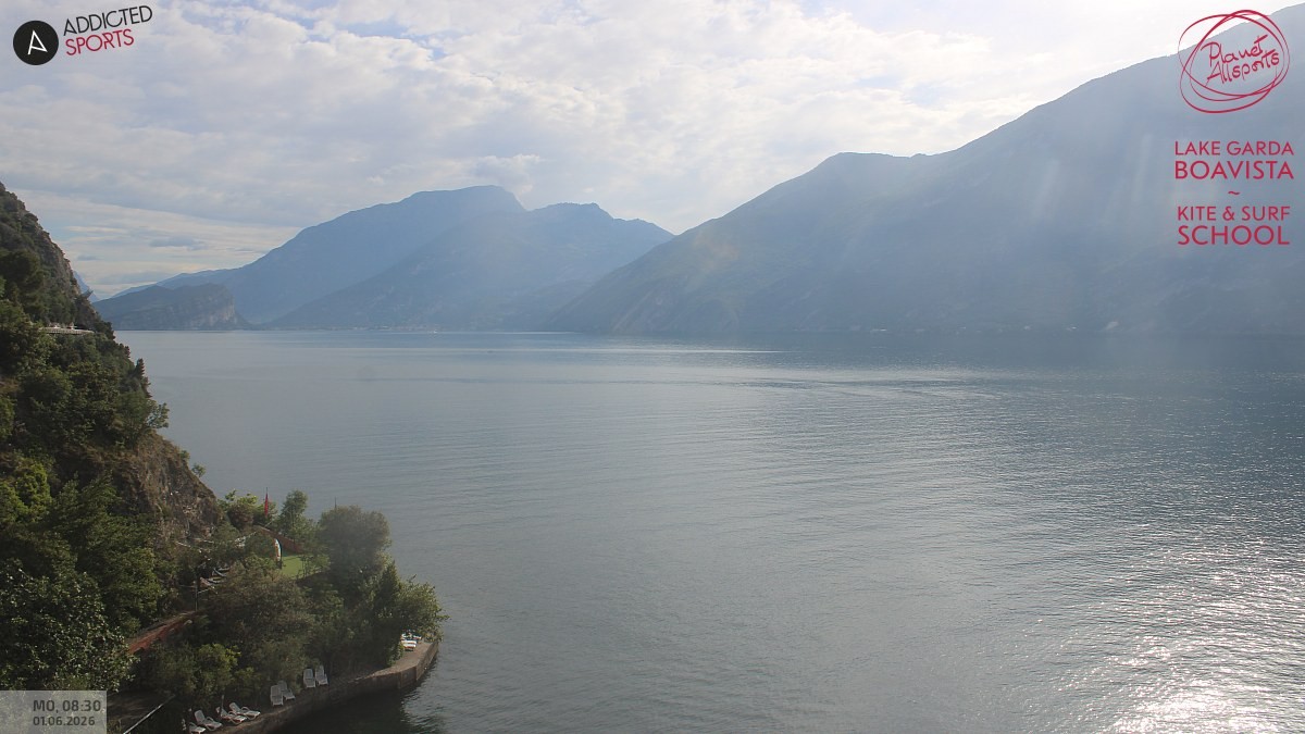 Archiv Foto Webcam Gardasee - Capo Reamol