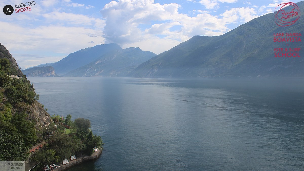 Archived image Webcam Lake Garda - Capo Reamol