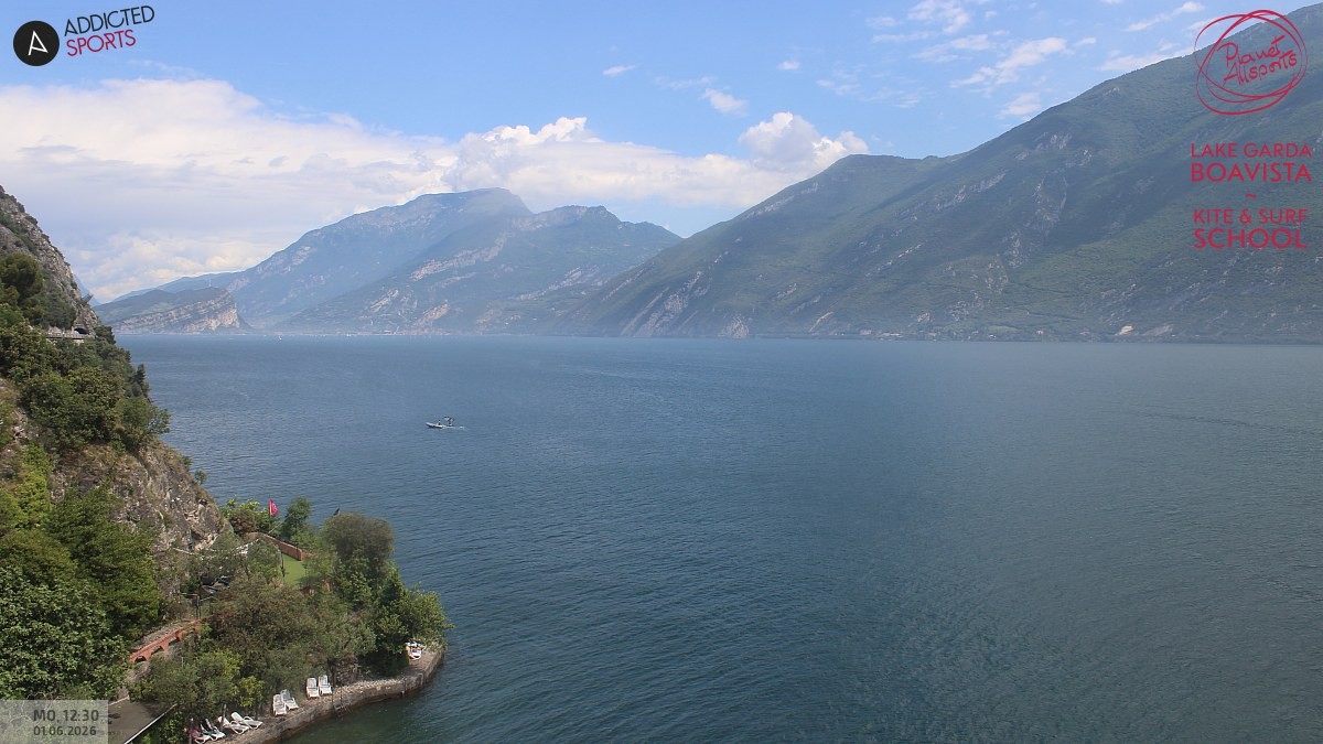 Archived image Webcam Lake Garda - Capo Reamol