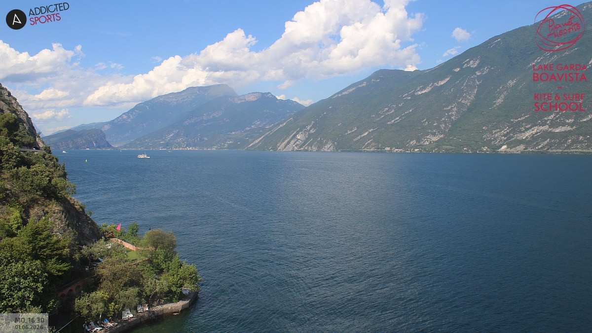 Archived image Webcam Lake Garda - Capo Reamol