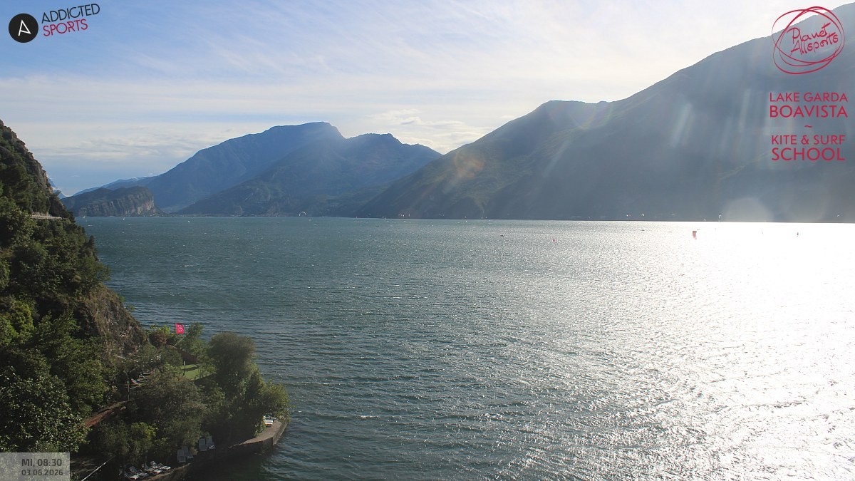 Archived image Webcam Lake Garda - Capo Reamol