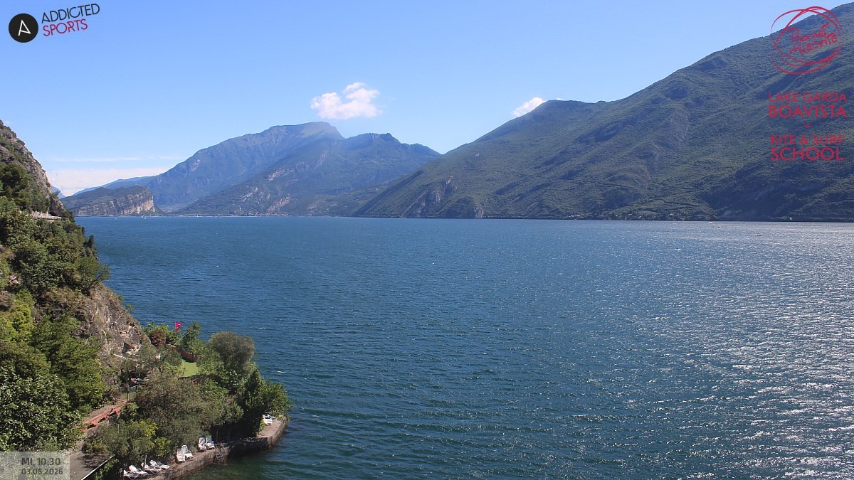 Archived image Webcam Lake Garda - Capo Reamol
