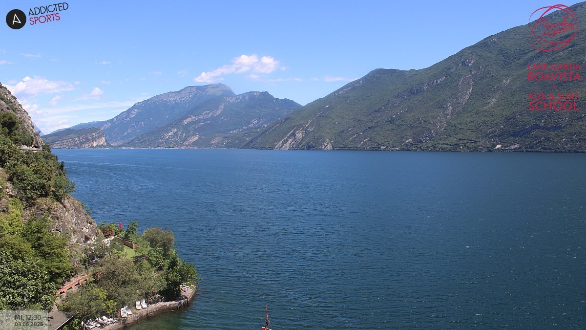 Archived image Webcam Lake Garda - Capo Reamol