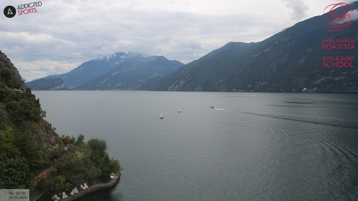 Archiv Foto Webcam Gardasee - Capo Reamol