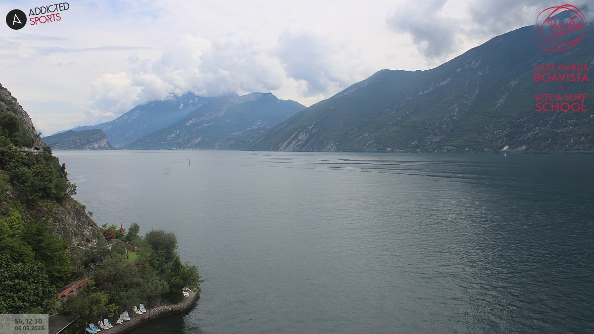 Archiv Foto Webcam Gardasee - Capo Reamol