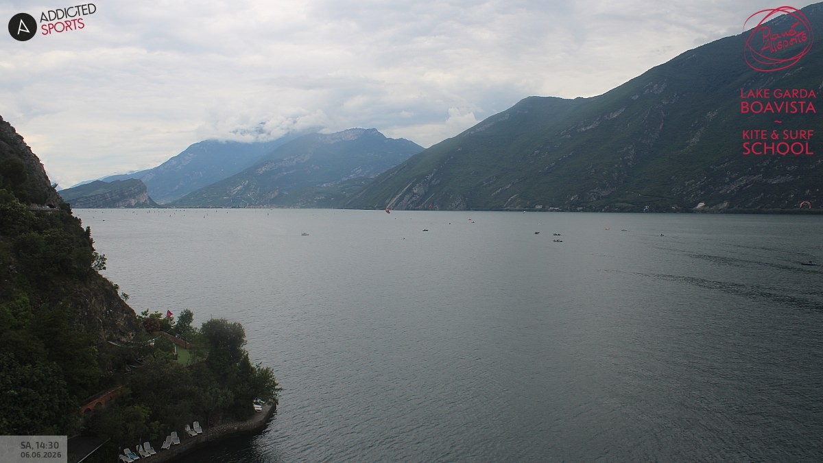 Archiv Foto Webcam Gardasee - Capo Reamol