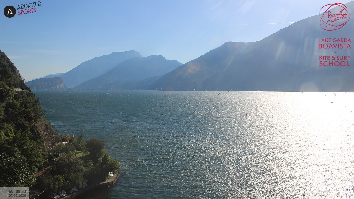 Archived image Webcam Lake Garda - Capo Reamol