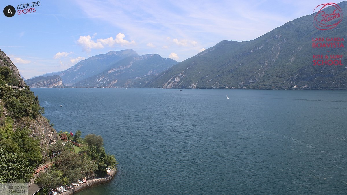 Archived image Webcam Lake Garda - Capo Reamol