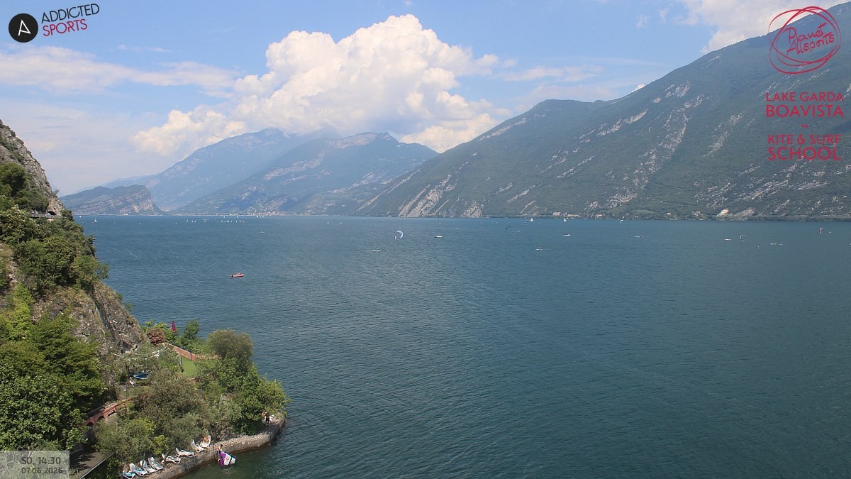 Archived image Webcam Lake Garda - Capo Reamol